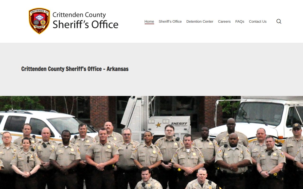 Crittenden County police records from www.crittcoso.com