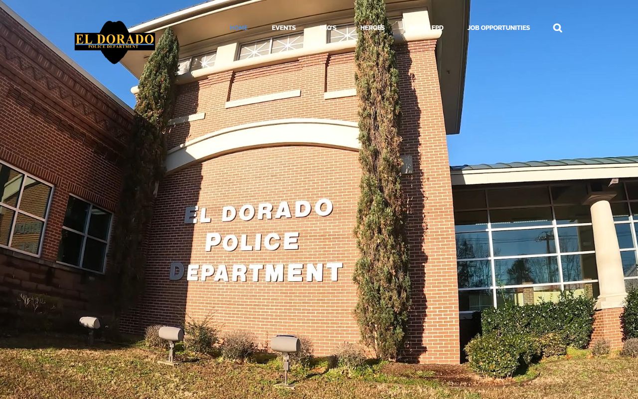 Union County police records from www.eldoradopolice.org