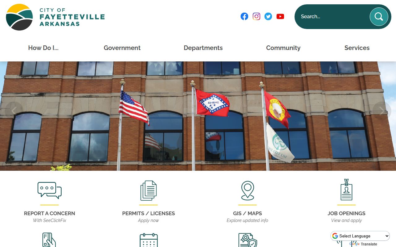 Washington County police records from fayetteville-ar.gov